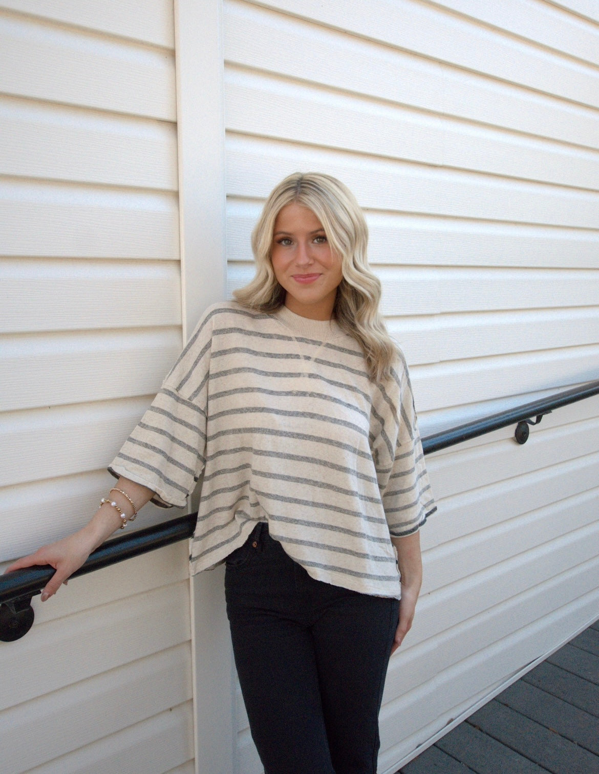 Easy Going Striped Top