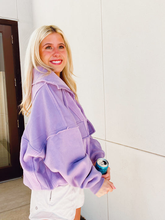 CARTER PULLOVER LAVENDER